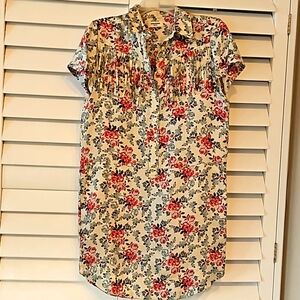 Zadig & Voltaire tunic/ dress/ dress shirt. Ruban Print Deluxe dress